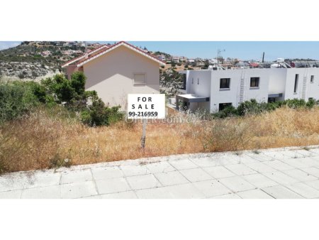 Very good residential plot with sea city views in Kalithea Agia Phyla