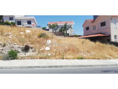 Excellent plot with very nice sea views in Kalithea Agia Phyla