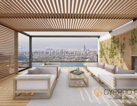 3 Bedroom Penthouse with Roof Garden in Agios Athanasios