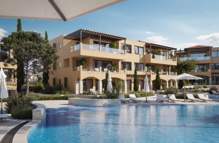 THREE BEDROOM APARTMENT IN A GOLF RESORT AT KOUKLIA AREA