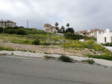 Very nice residential plot of 846m2 for sale in the best area of Mouttagiaka Limassol