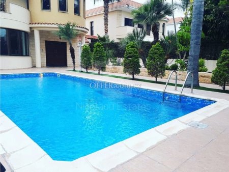 Five bedroom villa with private swimming pool available for rent near Four Season hotel in Limassol
