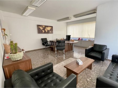 Modern semi furnished office in Limassol town center