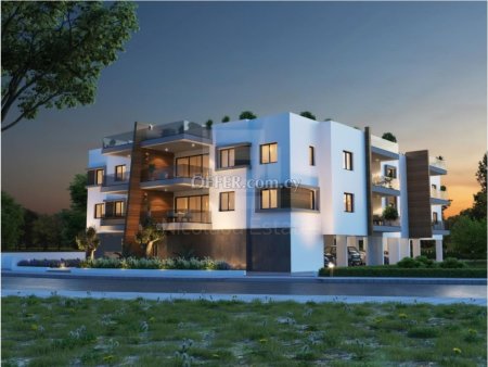 Modern two bedroom apartment with roof garden for sale in Latsia - 4
