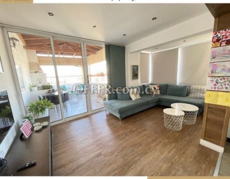 Wonderful top floor 3 bedroom apartment available for sale in Lykabittos, Nicosia!