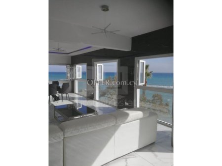 Amazing beachfront apartment with unobstructed views in Potamos Germasogias