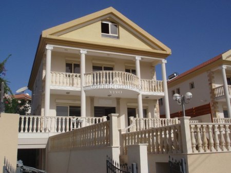 SIX BEDROOM VILLA FOR RENT 300 M FROM THE SEA IN POTAMOS GERMASOGEIAS
