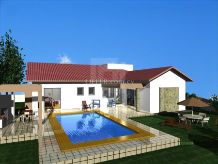 New 4 bedroom bungalow with all bedrooms en suite in Souni Zanakia