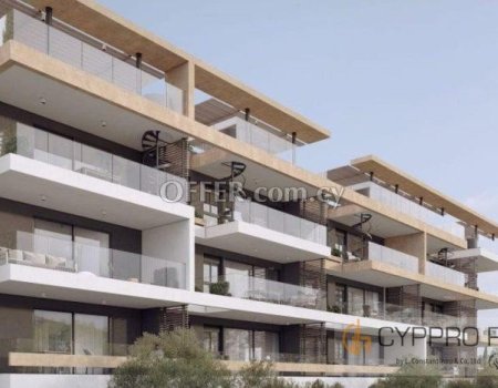3 Bedroom Penthouse with Roof Garden in Agios Athanasios