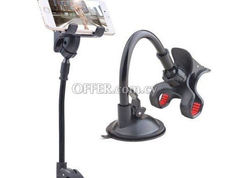 Smartphone Car Dashboard Holder Flexible 360°