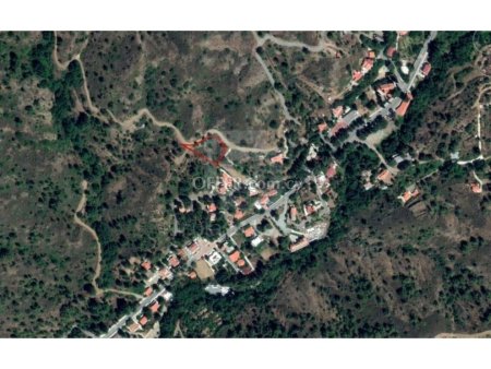 Residential field for sale in Kato Platres of Limassol District