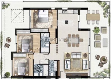 New For Sale €380,000 Penthouse Luxury Apartment 3 bedrooms, Nicosia (center), Lefkosia Nicosia - 8