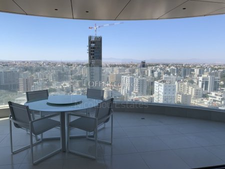 Super luxury apartment with city view available for rent in the heart of the capital
