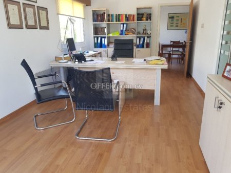 Modern furnished office for rent in Mesa Geitonia area of Limassol