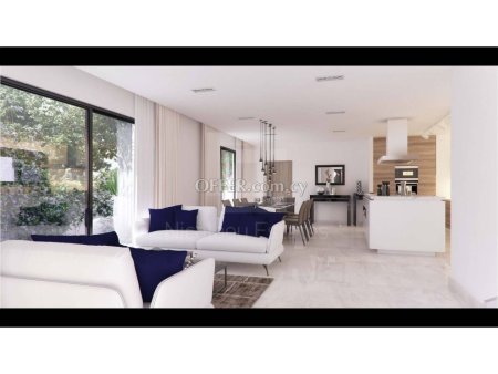 New nice design three bedroom villa with roof garden for sale in Emba village of Paphos - 3