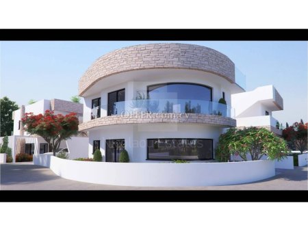 New nice design three bedroom villa with roof garden for sale in Emba village of Paphos - 2