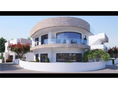 New nice design three bedroom villa with roof garden for sale in Emba village of Paphos - 3