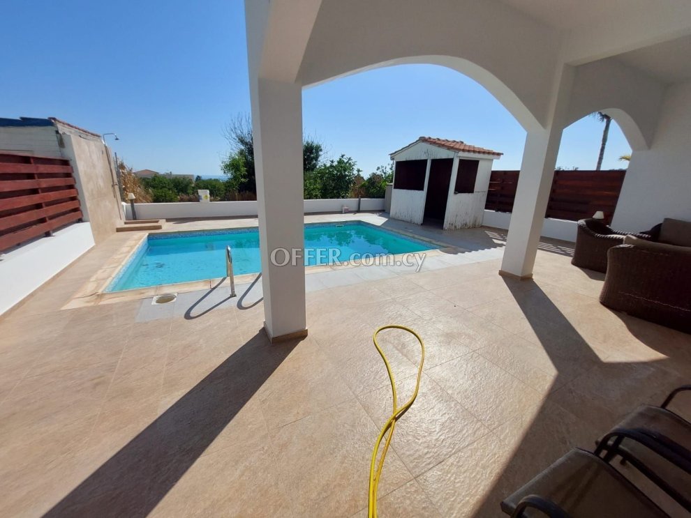 For rent 3 Bedrooms Semi Detached House in Pegeia with private swimming pool - 10