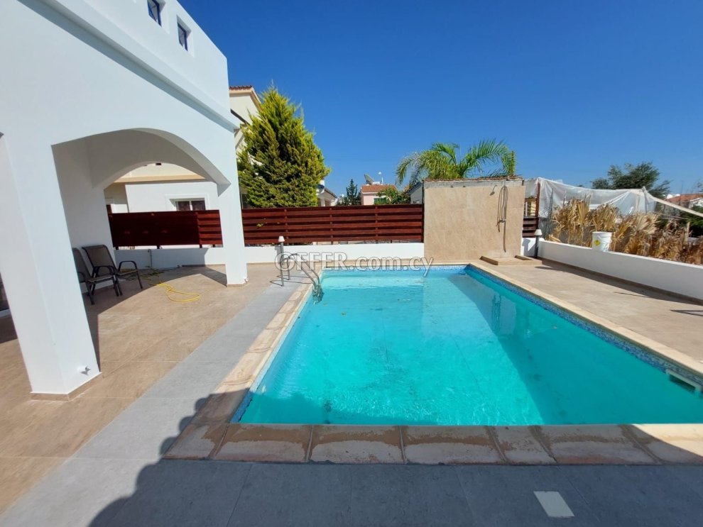 For rent 3 Bedrooms Semi Detached House in Pegeia with private swimming pool - 7