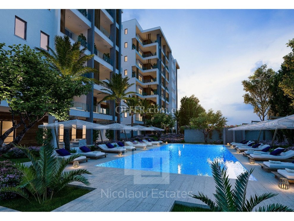 Luxury two bedroom apartment for sale in Germasogeia tourist area of Limassol - 1