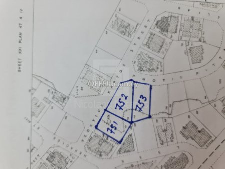 Large residential plot with 140 density in Nicosia - 2