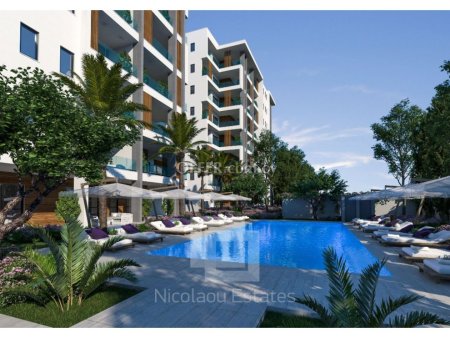 Luxury three bedroom apartment for sale in Germasogeia tourist area of Limassol - 2