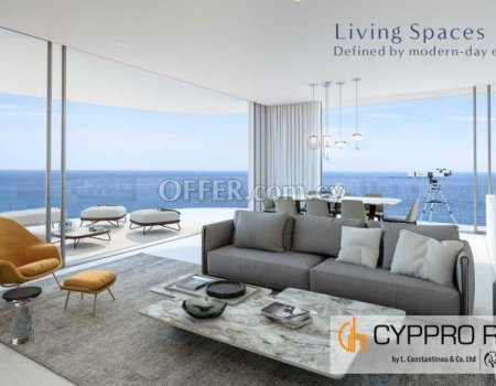 Beachfront 3 Bedroom Apartment in Limassol