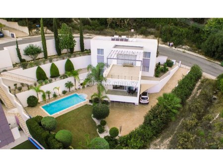 Brand new three bedroom luxury villa with swimming pool and amazing views in Peya in Paphos - 1