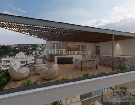 2 Bedroom Penthouse with Pool in Agia Fyla