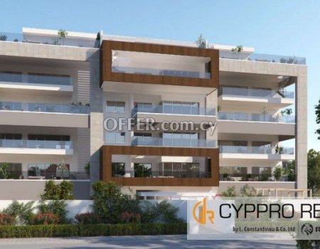 3 Bedroom Penthouse with Roof Garden in Polemidia Area