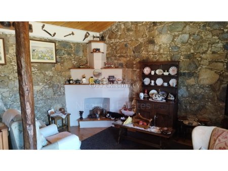 Traditional village stone house in excellent condition in Kalo Chorio Lemesou