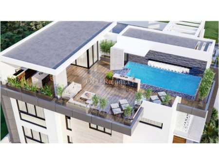 Luxury 4 bedroom duplex apartment with private roof garden with swimming pool for sale close to Metropolis Mall