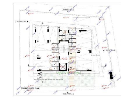 Under construction two plus one bedroom penthouse with roof garden for sale in Larnaca down town - 4