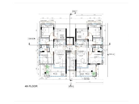 Under construction luxury 2 bedroom penthouse with roof garden and sea view for sale in Larnaca - 3