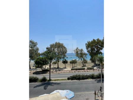 Renovated two bedroom seafront apartment in Neapolis area of Limassol