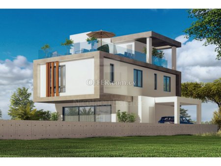 Four bedroom luxury villa for sale in the heart of the prestigious area of Livadia
