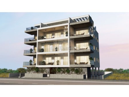 Two bedroom penthouse with roof garden for sale in Krasa area of Larnaka