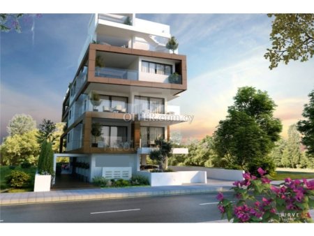 Three bedroom penthouse with private roof garden for sale in Larnaca Marina near the sea