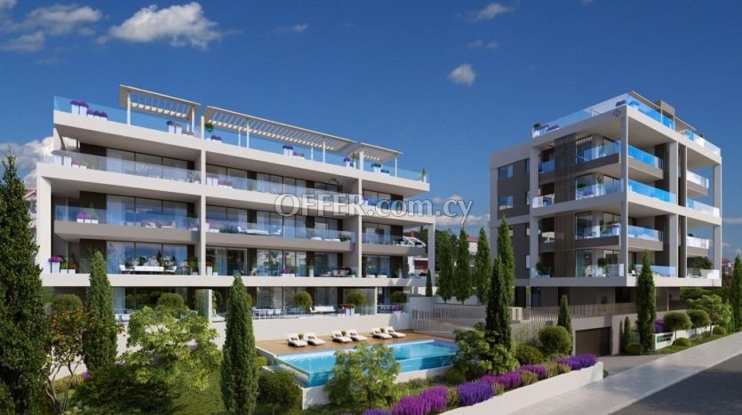 3 Bedroom Apartment with Panoramic Views of the Limassol and Sea - 1