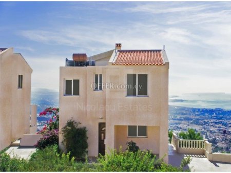 New six bedroom villa for sale on top of Peyia Hills of Paphos - 2