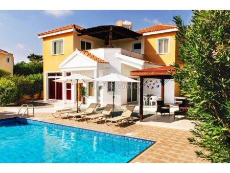 Three bedroom villa for rent in Coral Bay area of Paphos