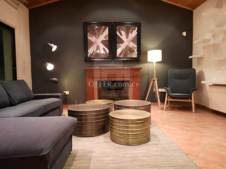Luxury six bedroom house with beautiful garden and swimming pool for rent in Strovolos