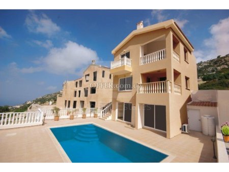 New six bedroom villa for sale on top of Peyia Hills of Paphos - 5