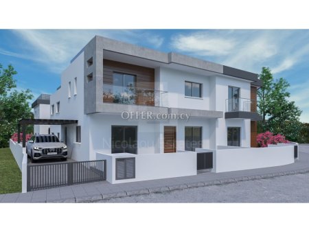 Brand new 3 bedroom houses under construction in Agios Sylas