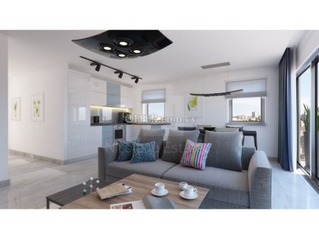 Three bedroom penthouse on the whole top floor with roof garden for sale near the New Marina in Larnaca - 2