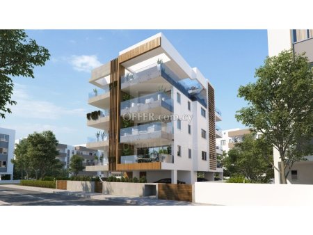Three bedroom penthouse on the whole top floor with roof garden for sale near the New Marina in Larnaca