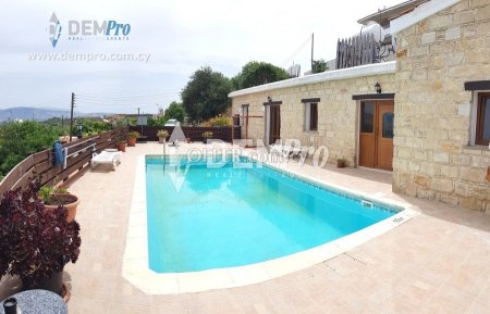 Bungalow For Rent in Koili, Paphos - DP2362