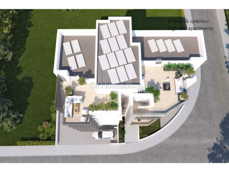 Luxury 2 bedroom penthouse with sea view roof garden for sale in Larnaca - 3