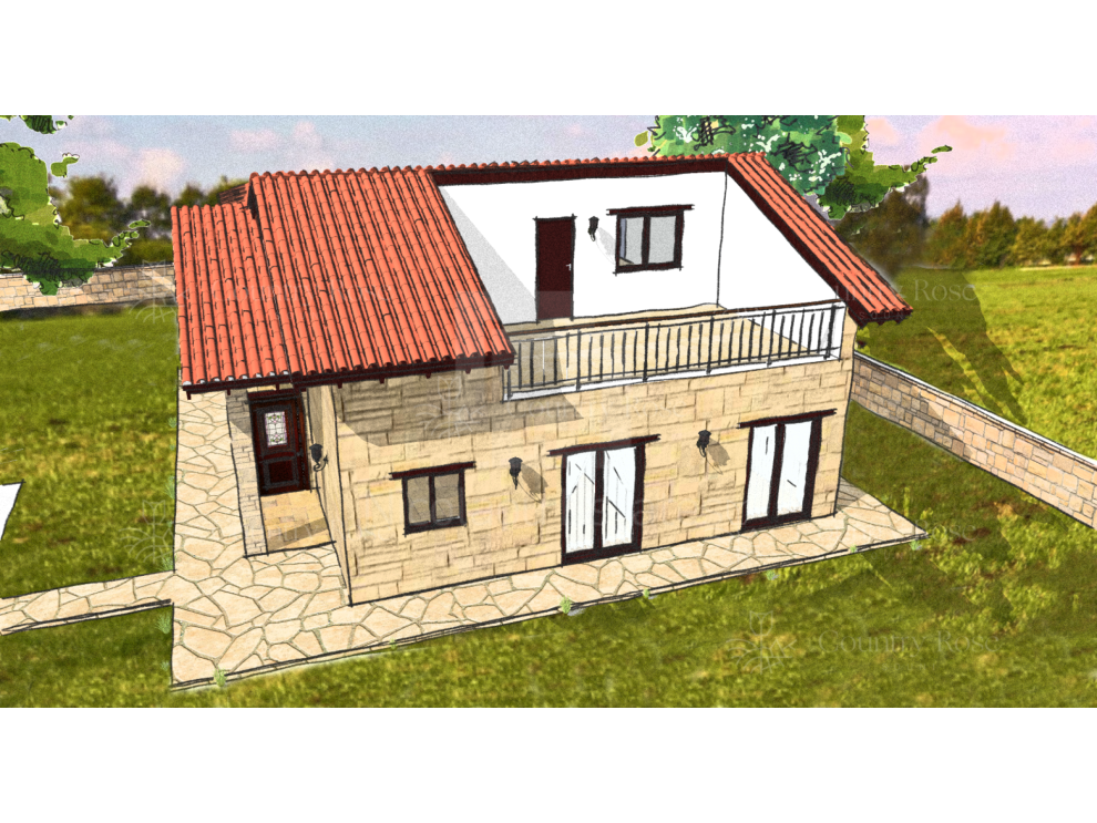 Brand new 4 bedroom house under construction in Souni - 3