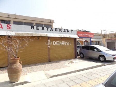 Shop For Rent in Tombs of The Kings, Paphos - DP2401 - 1